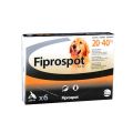 Fiprospot anti puces chien 20/40kg 6 pipettes (generique Frontline)