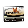 Fiprospot anti puces chien 2/10kg 6 pipettes (generique Frontline)
