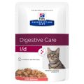 Hill's Prescription Diet Feline I/D Saumon SACHETS 12 x 85 grs