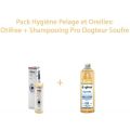 Pack Hygiène Pelage et Oreilles: Otifree 160 ml + Shampooing PRO Dogteur Soufre 500 ml