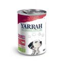 Yarrah Bio Bouchées boeuf et poulet en sauce aux orties et tomate pour chien 6 x 820 grs