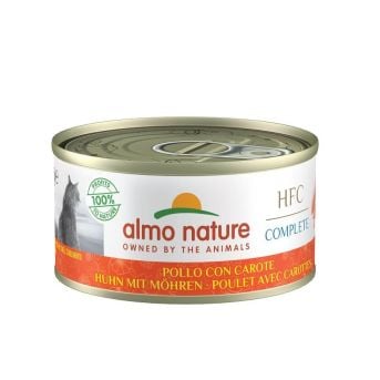 Almo Nature Chat Complete HFC Poulet Carotte 24 x 70 g
