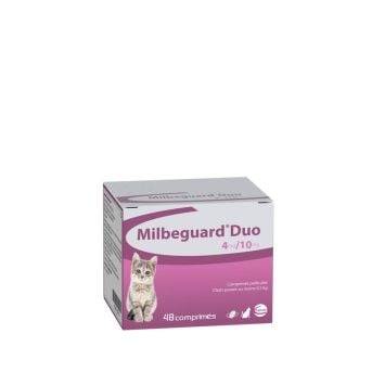 Milbeguard Duo Petit Chat et Chaton - de 2 kg 4 cps