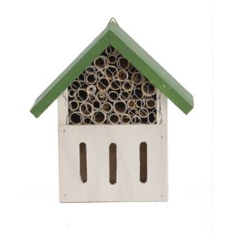 Plume & Compagnie Hotel à insectes petite taille 2 compartiments- La Compagnie des Animaux
