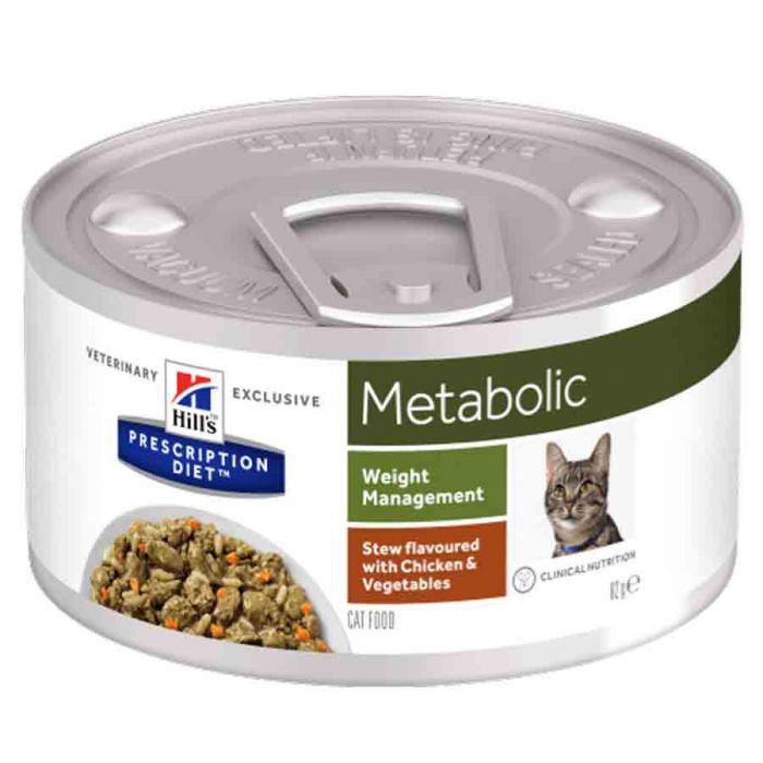 Hill S Prescription Diet Feline Metabolic Mijotes Au Gout De Poulet E