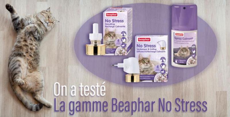 Vous avez testé : No Stress la gamme calmante de Beaphar
