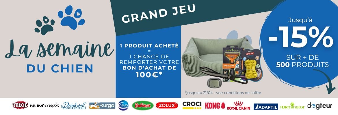Semaine du chien du 15/04 au 21/04