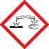 Pictogramme corrosif